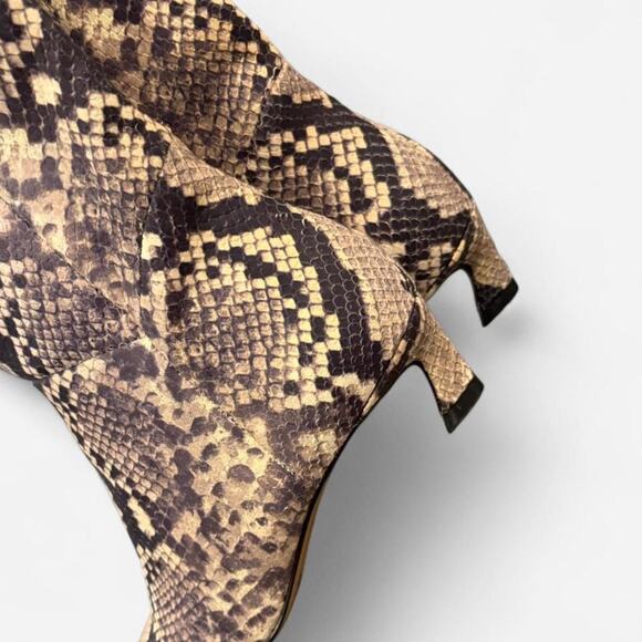 Gianni bini snakeskin knee high - Picture 4 of 6